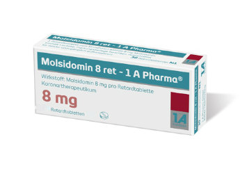 Молсидомин 8 мг В упаковке 100 шт.Прилагается чек подтверждающий подлинность покупки в Немецкой аптеке в Германии,а так же прилагаются оригинальные документы от производителя.На каждой упаковке сертификат качества.Действуют скидки,а так же можно заказать наложенным платежом