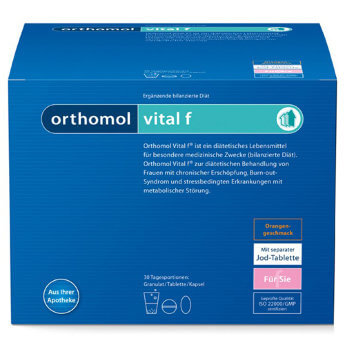 Orthomol Vital f Прилагается чек из Немецкой аптеки подтверждающий оригинальность и покупку в Германии