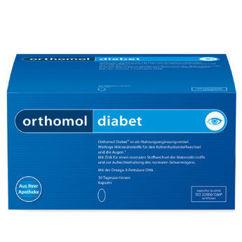 Orthomol Diabet Прилагается чек подтверждающий подлинность покупки в Немецкой аптеке в Германии,а так же прилагаются оригинальные документы от производителя
