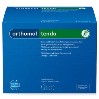 Orthomol Tendo Прилагается чек подтверждающий подлинность покупки в Немецкой аптеке в Германии,а так же прилагаются оригинальные документы от производителя