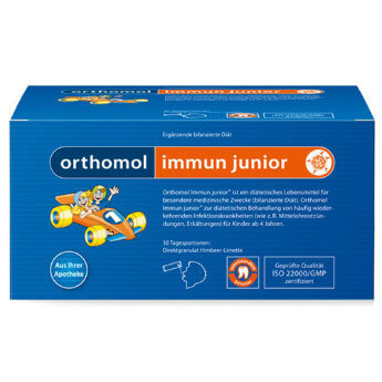 Orthomol Immun junior гранулы директ Прилагается чек подтверждающий подлинность покупки в Немецкой аптеке в Германии,а так же прилагаются оригинальные документы от производителя