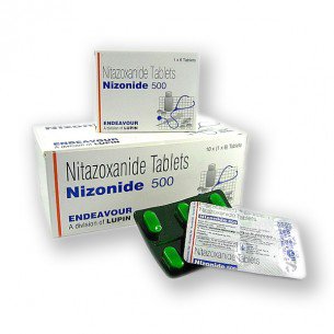 Нитазоксанид 500 мг/Nizonide 500 mg В упаковке 90 шт.Прилагается чек подтверждающий подлинность покупки в Немецкой аптеке в Германии,а так же прилагаются оригинальные документы от производителя,на каждой упаковке сертификат качества.Действуют скидки,а так же можно заказать наложенным платежом