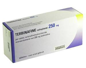 Тербинафин 250 мг В упаковке 100 шт.Прилагается чек подтверждающий подлинность покупки в Немецкой аптеке в Германии,а так же прилагаются оригинальные документы от производителя.Действуют скидки,а так же можно заказать наложенным платежом