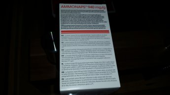 Аммонапс В упаковке 266 g. Прилагается чек подтверждающий подлинность покупки в Немецкой аптеке в Германии, а так же прилагаются оригинальные документы от производителя, на каждой упаковке сертификат качества. Действуют скидки, а так же можно заказать наложенным платежом